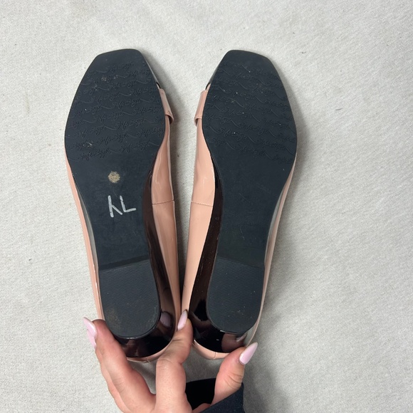 Soft Style Women’s Size 10 Blush Black Heel Flats B - Picture 3 of 6